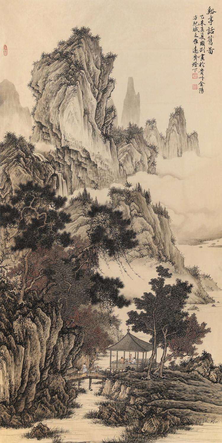 Appreciation of Wu Xiangang's landscape paintings - iNEWS