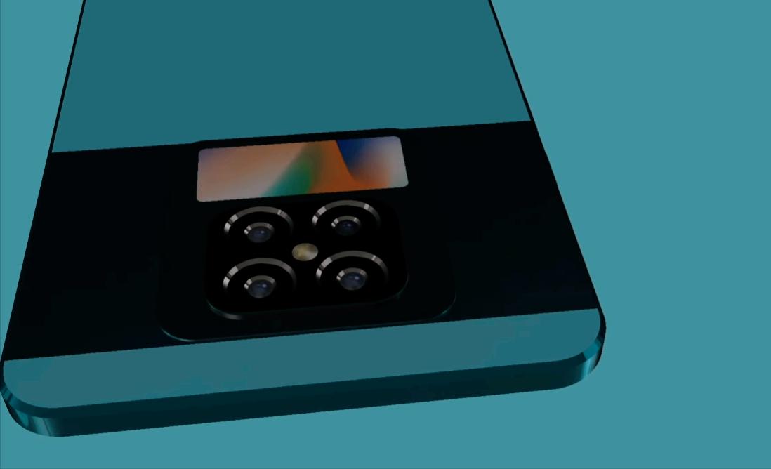 Samsung Galaxy S23 rendering: four cameras + secondary screen + 5000mAh ...