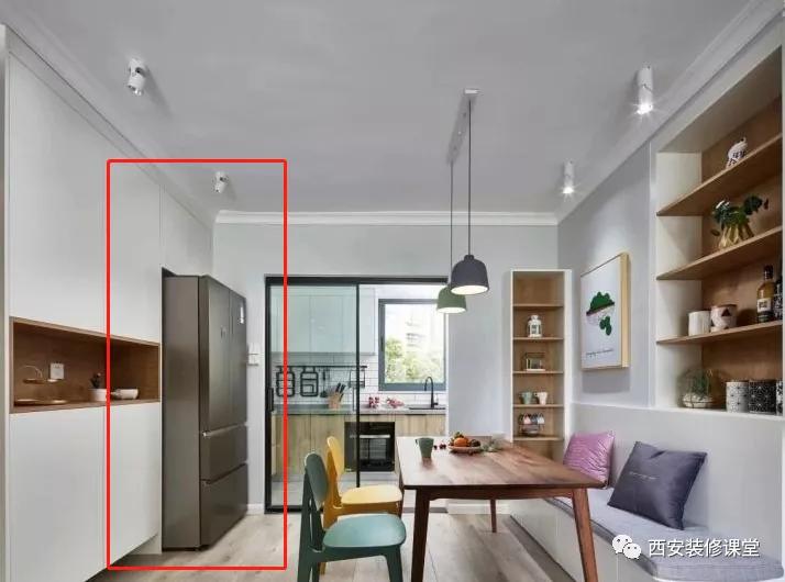 Dining room and refrigerators, how to do it without being