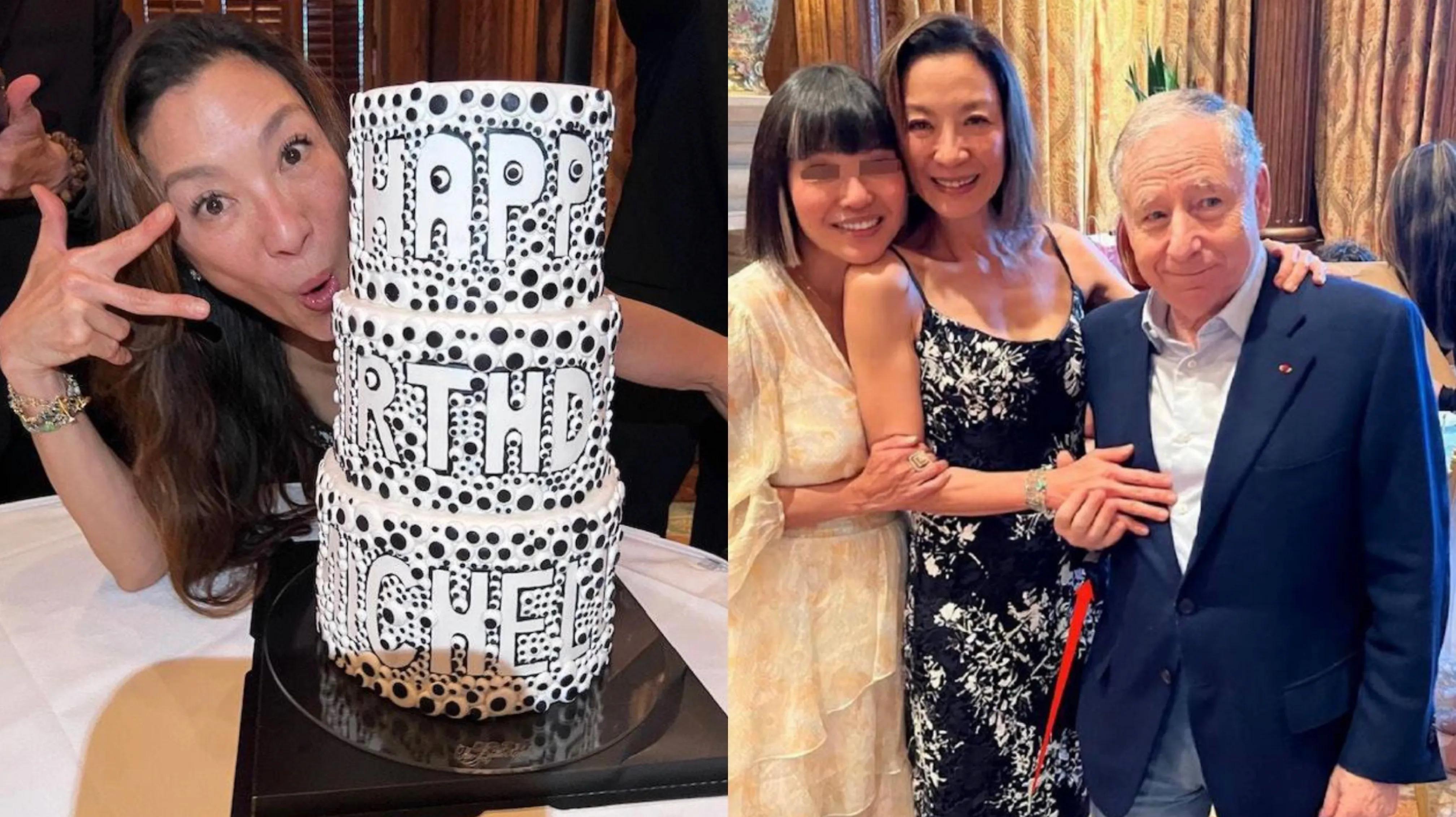 Martial arts goddess Michelle Yeoh, 60 years old, is also elegant with